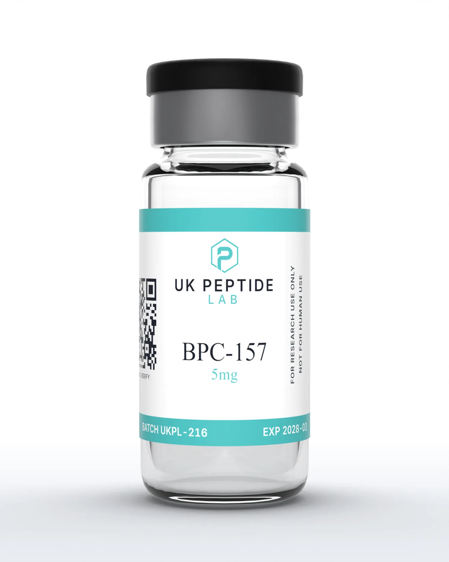 BPC-157 5mg lyophilised research peptide vial