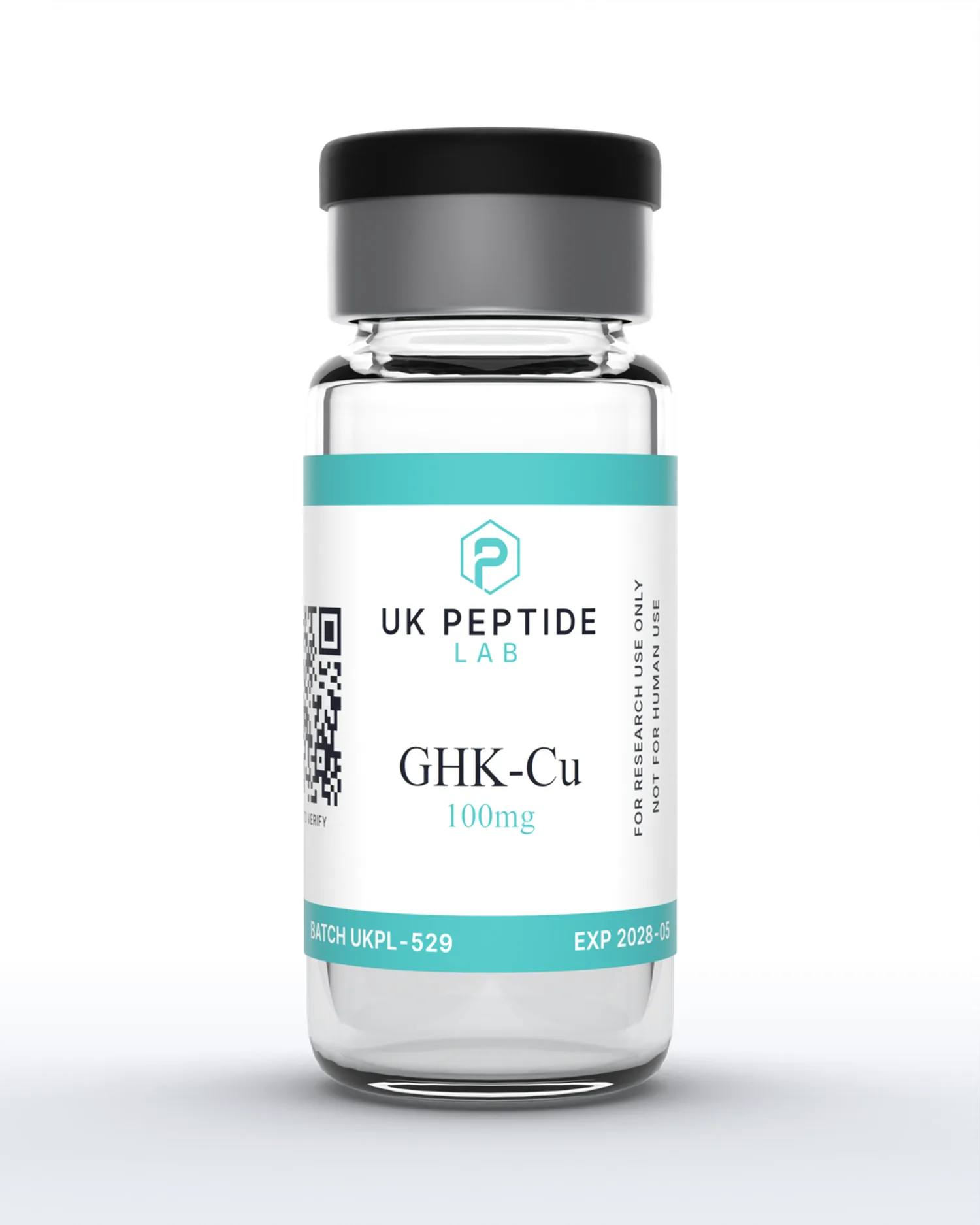 GHK-Cu 100mg research peptide lyophilised powder